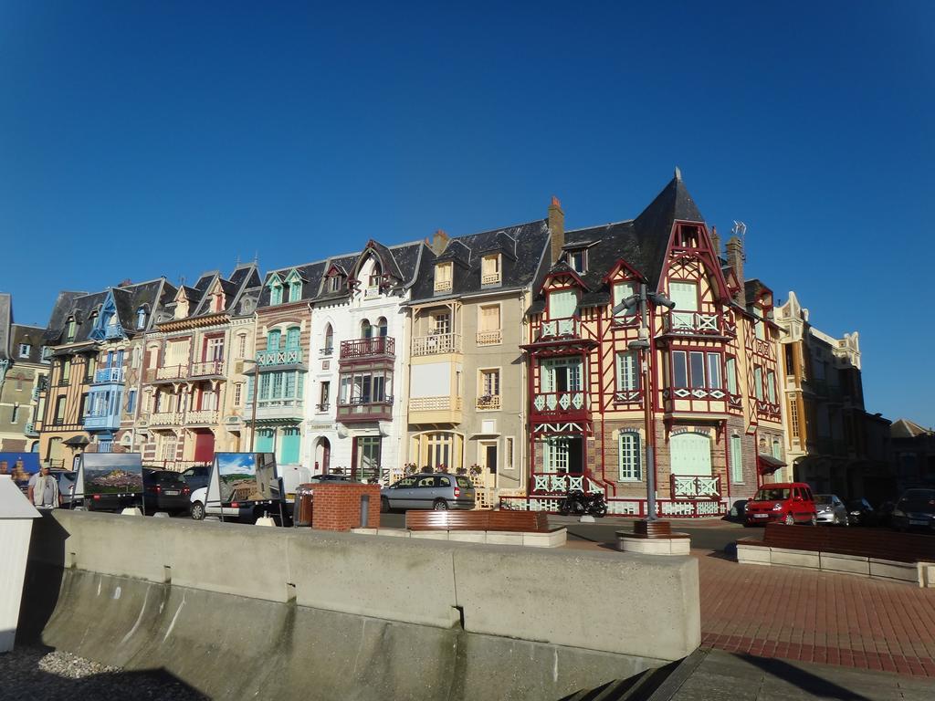 Appartement Beau studio, front de mer - RDC à Mers-les-Bains Extérieur photo