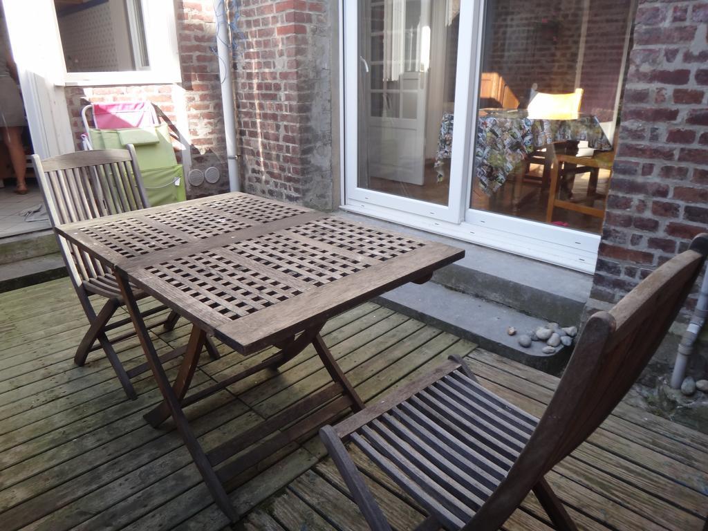 Appartement Beau studio, front de mer - RDC à Mers-les-Bains Extérieur photo