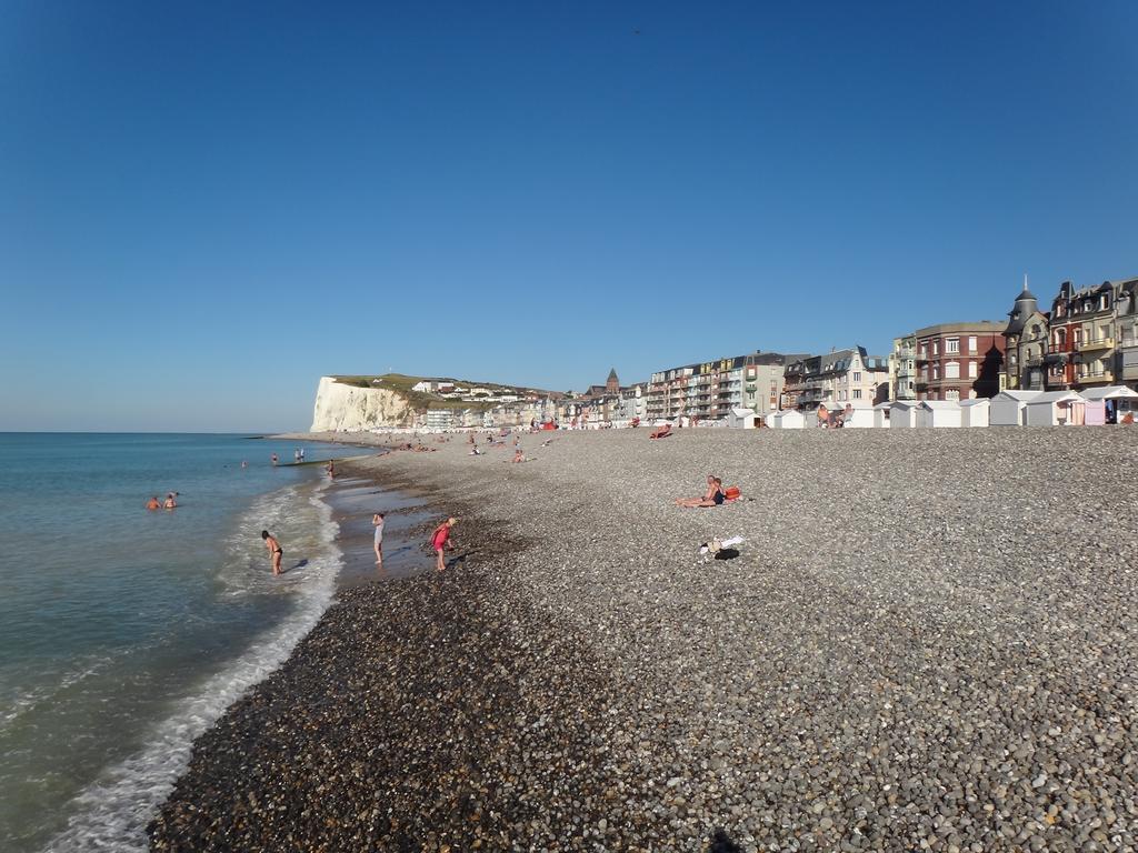 Appartement Beau studio, front de mer - RDC à Mers-les-Bains Extérieur photo